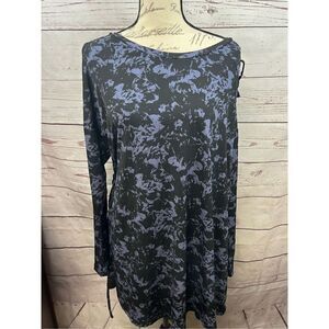 LIVI Lane‎ Bryant 14/16 purple and black blouse - 2224
